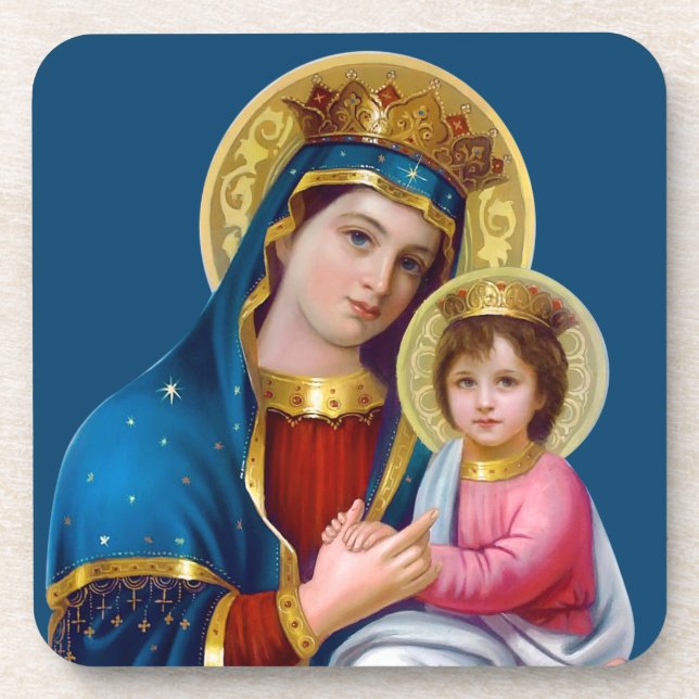 Dessous-de-verre Madone et Enfant (Devant)