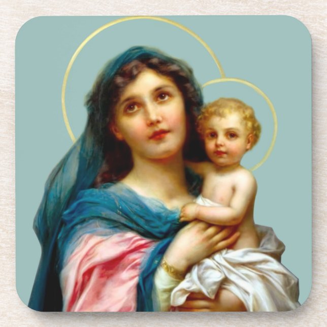 Dessous-de-verre Madone et Enfant (Devant)