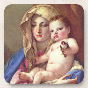 Dessous-de-verre Madonna du chardonneret