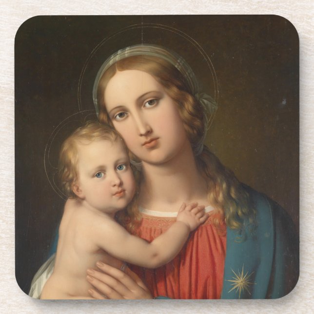Dessous-de-verre Madonna et l'enfant (Devant)