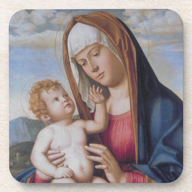 Dessous-de-verre Madonna et l'enfant (Devant)