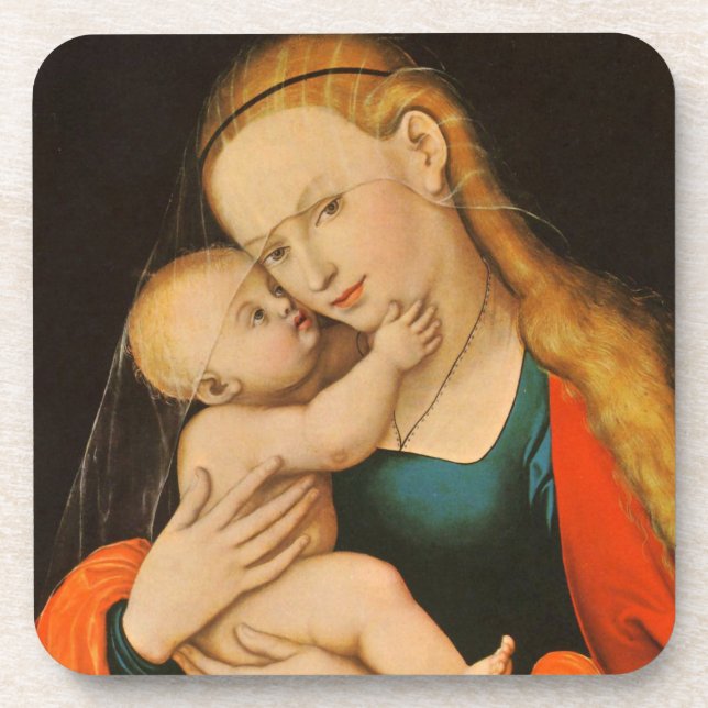 Dessous-de-verre Madonna et l'enfant (Devant)
