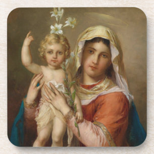 Dessous-de-verre Madonna et l'enfant