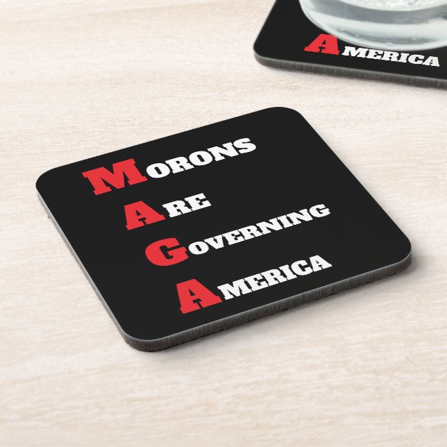 Dessous-de-verre MAGA Beverage Coaster (Côté gauche)