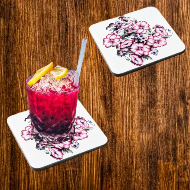 Dessous-de-verre Mai Bloom-II (A pretty way to protect your table surfaces!)