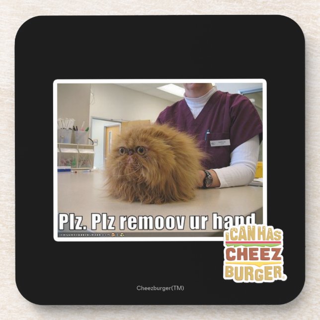 Dessous-de-verre Main d'ur de remoov de PLZ (Devant)