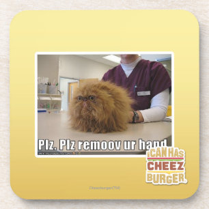 Dessous-de-verre Main d'ur de remoov de PLZ