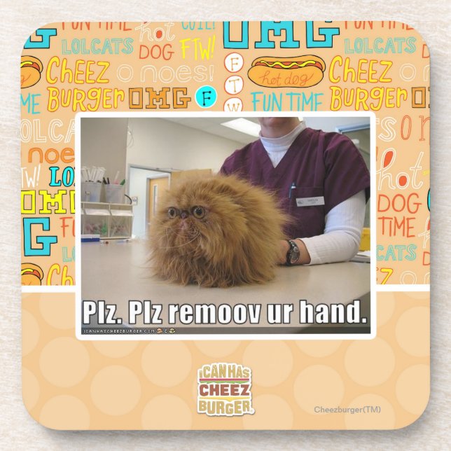 Dessous-de-verre Main d'ur de remoov de PLZ (Devant)