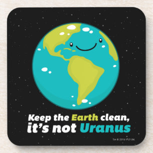 Dessous-de-verre Maintenez la terre propre
