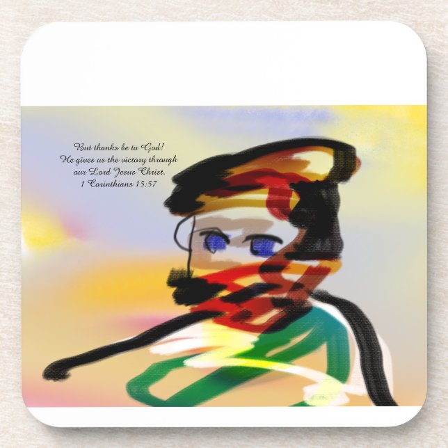 Dessous-de-verre Mais merci à Dieu ! (Devant)