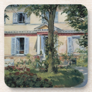 Dessous-de-verre Maison à Rueil par Edouard Manet, Beaux-Arts Ancie