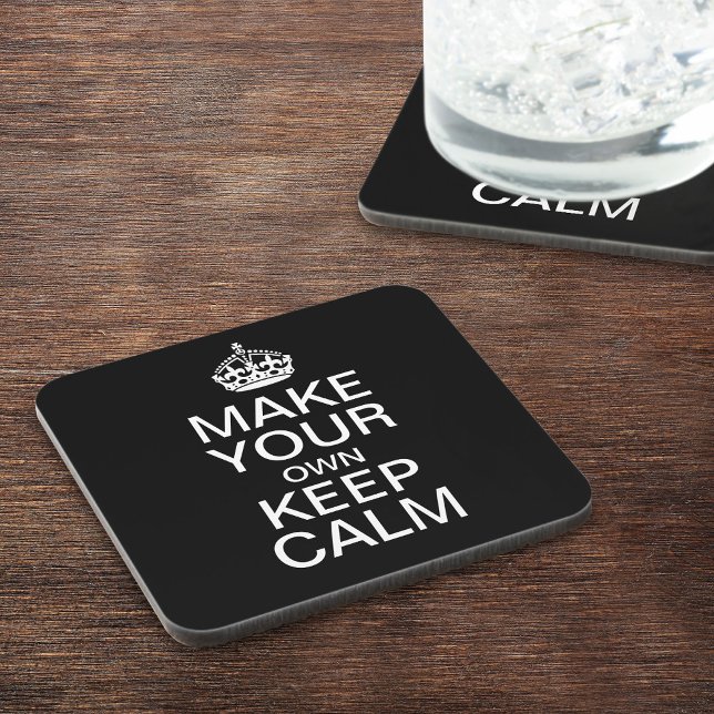 Dessous-de-verre Make Your Own Keep Calm and Carry On Coasters (Créateur téléchargé)