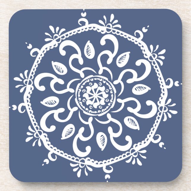 Dessous-de-verre Mandala (Devant)