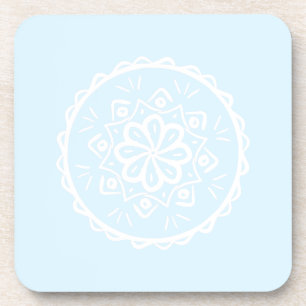 Dessous-de-verre Mandala arctique