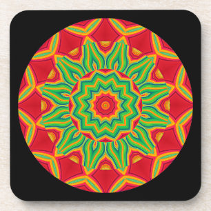 Dessous-de-verre Mandala Beverage Coaster