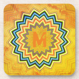Dessous-de-verre Mandala russe personnalisé
