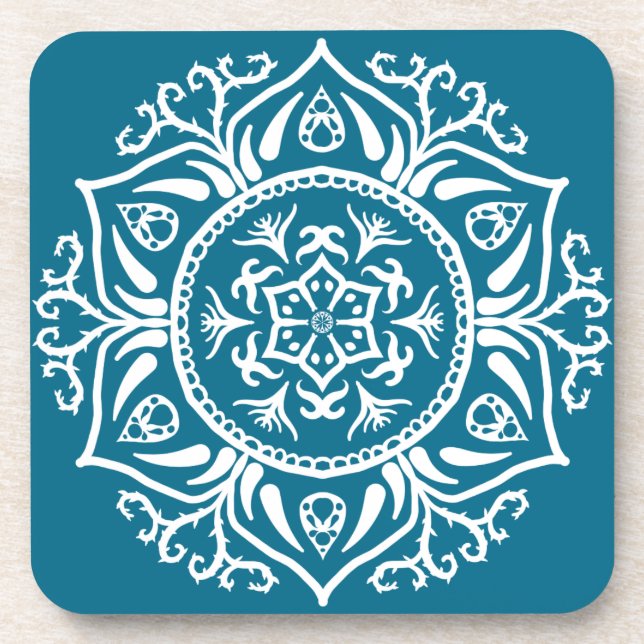 Dessous-de-verre Mandala Tidepool (Devant)
