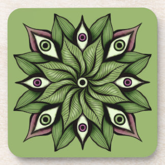 Dessous-de-verre Mandala - Trippy Floral Patal