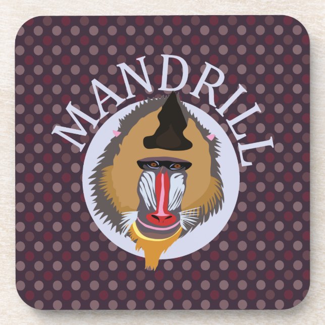 Dessous-de-verre mandrill (Devant)