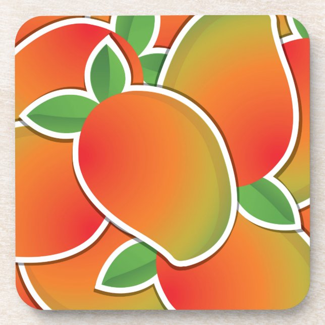 Dessous-de-verre Mangue funky (Devant)