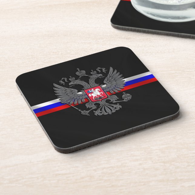 Dessous-de-verre Manteau des bras russe (Côté gauche)