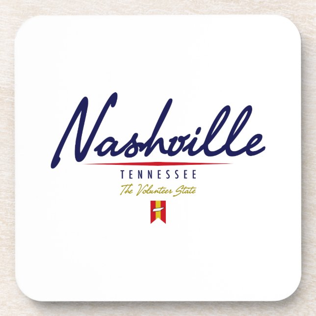Dessous-de-verre Manuscrit de Nashville (Devant)