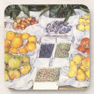 Dessous-de-verre Marché aux fruits par Gustave Caillebotte, Art anc