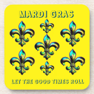 Dessous-de-verre Mardi Gras Fleur De Lis