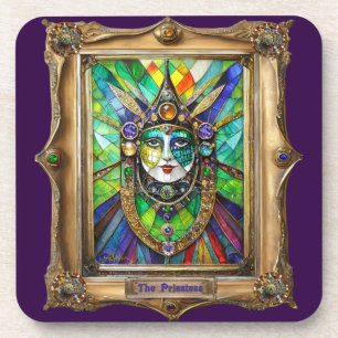 Dessous-de-verre Mardi Gras Realm Portraits - La Prêtre