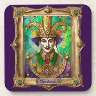 Dessous-de-verre Mardi Gras Realm Portraits - L'Artiste Dali