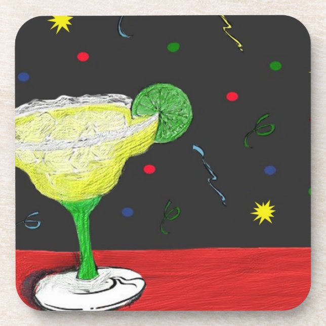 Dessous-de-verre Margarita de fiesta (Devant)
