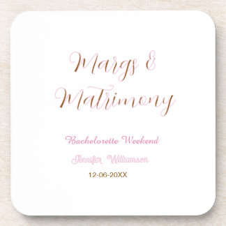 Dessous-de-verre Margs et matrimone ajouter nom date enterrement de