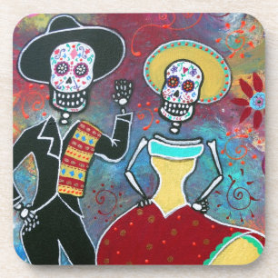 DESSOUS-DE-VERRE MARIACHI DE DIA DE LOS MUERTOS BAILAR