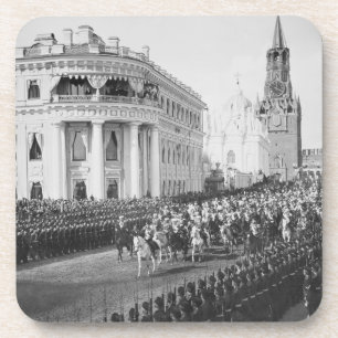 Dessous-de-verre Mariage de tsar Nicholas (1868-1918) à Alexandra