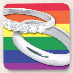 Dessous-de-verre Mariage gay lesbien