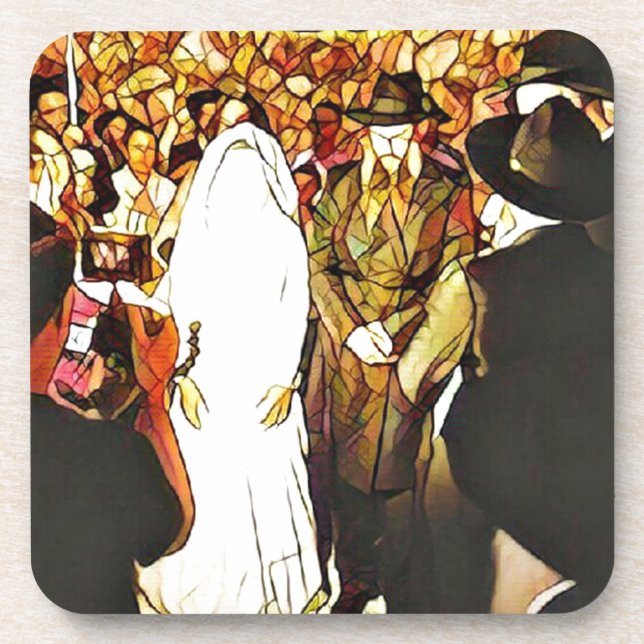 Dessous-de-verre Mariage Hassidic (Devant)