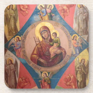 Dessous-de-verre Marie, Jésus et les Anges