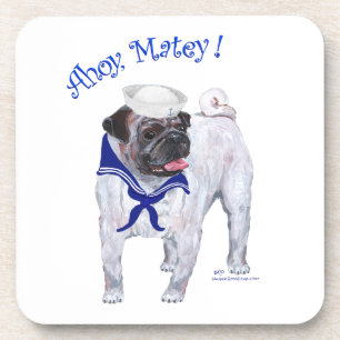 Dessous-de-verre Marin Pug