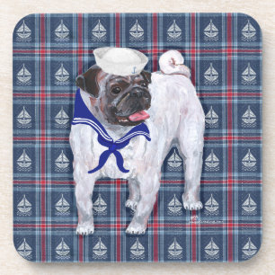 Dessous-de-verre Marin Pug