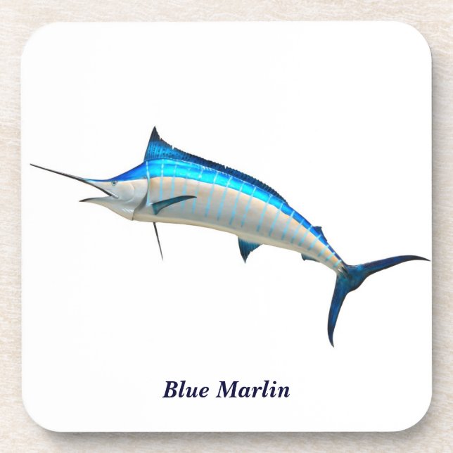 Dessous-de-verre Marlin bleu (Devant)