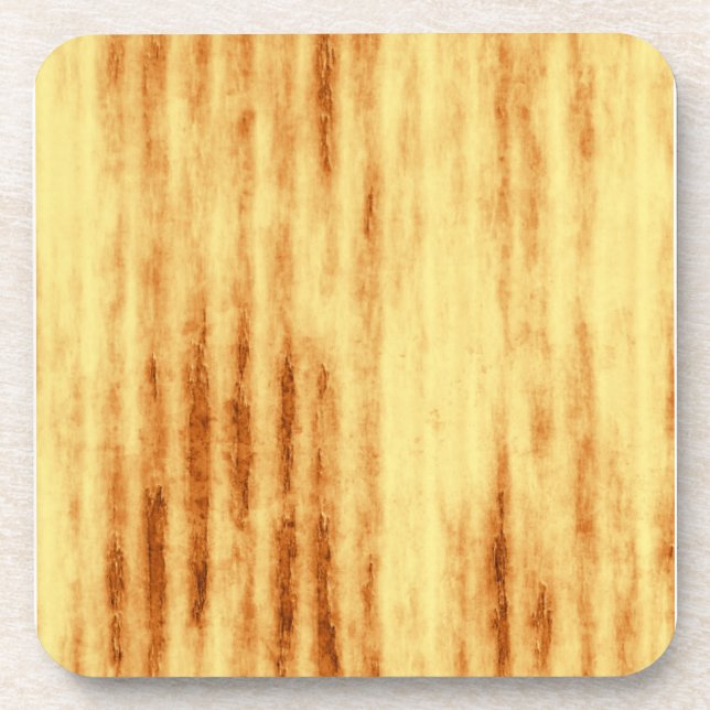 Dessous-de-verre Marques Brown sur le jaune (Devant)