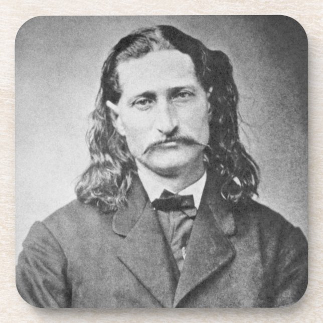 Dessous-de-verre Marshal Wild Bill Hickok Old West Gunfighter (Devant)