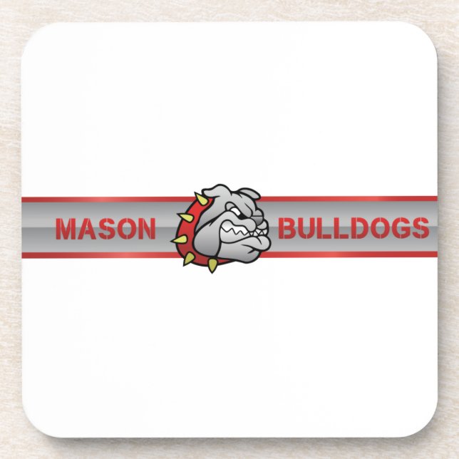 Dessous-de-verre Mason Bulldogs #4 (Devant)