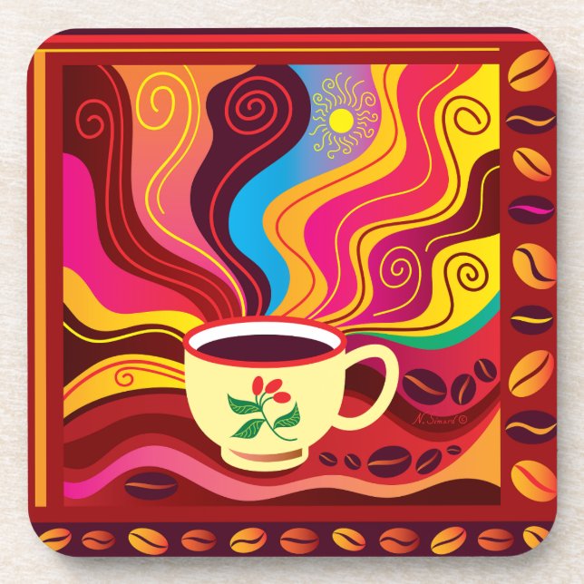 Dessous-de-verre Matinée Cosy (Devant)