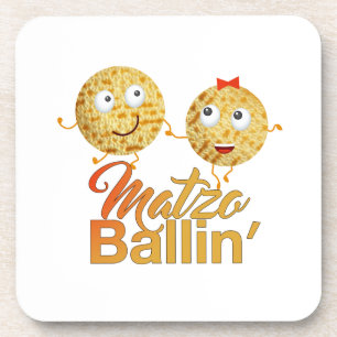 Dessous-de-verre Matzo Ballin'. Pâque, Seder Pesach
