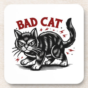 Dessous-de-verre Mauvais Chat