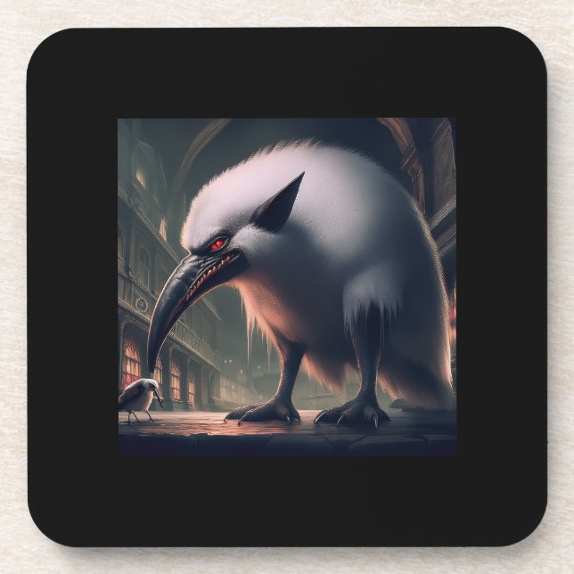 Dessous-de-verre Mauvais Oiseau Sauvé (Devant)