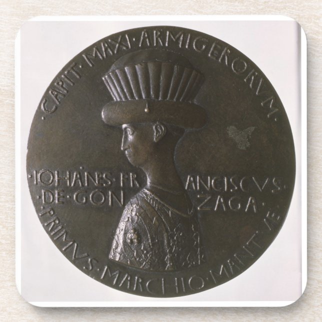 Dessous-de-verre Médaille de portrait dépeignant Gianfrancesco (Devant)