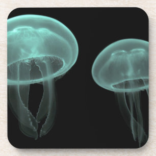 Dessous-de-verre méduses poisson personnaliser Anniversaires