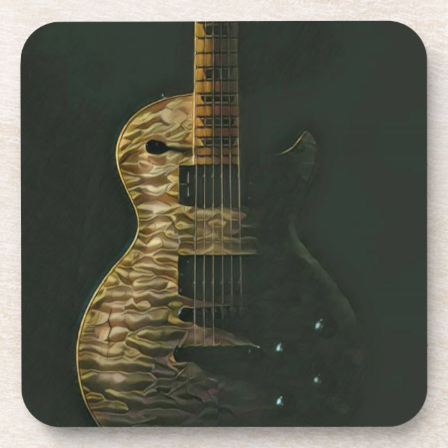 Dessous-de-verre Meilleur guitariste (Devant)